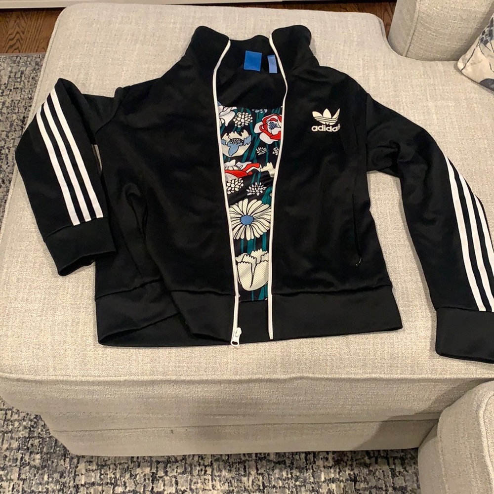 Adidas Medium jacket with Flower Lining